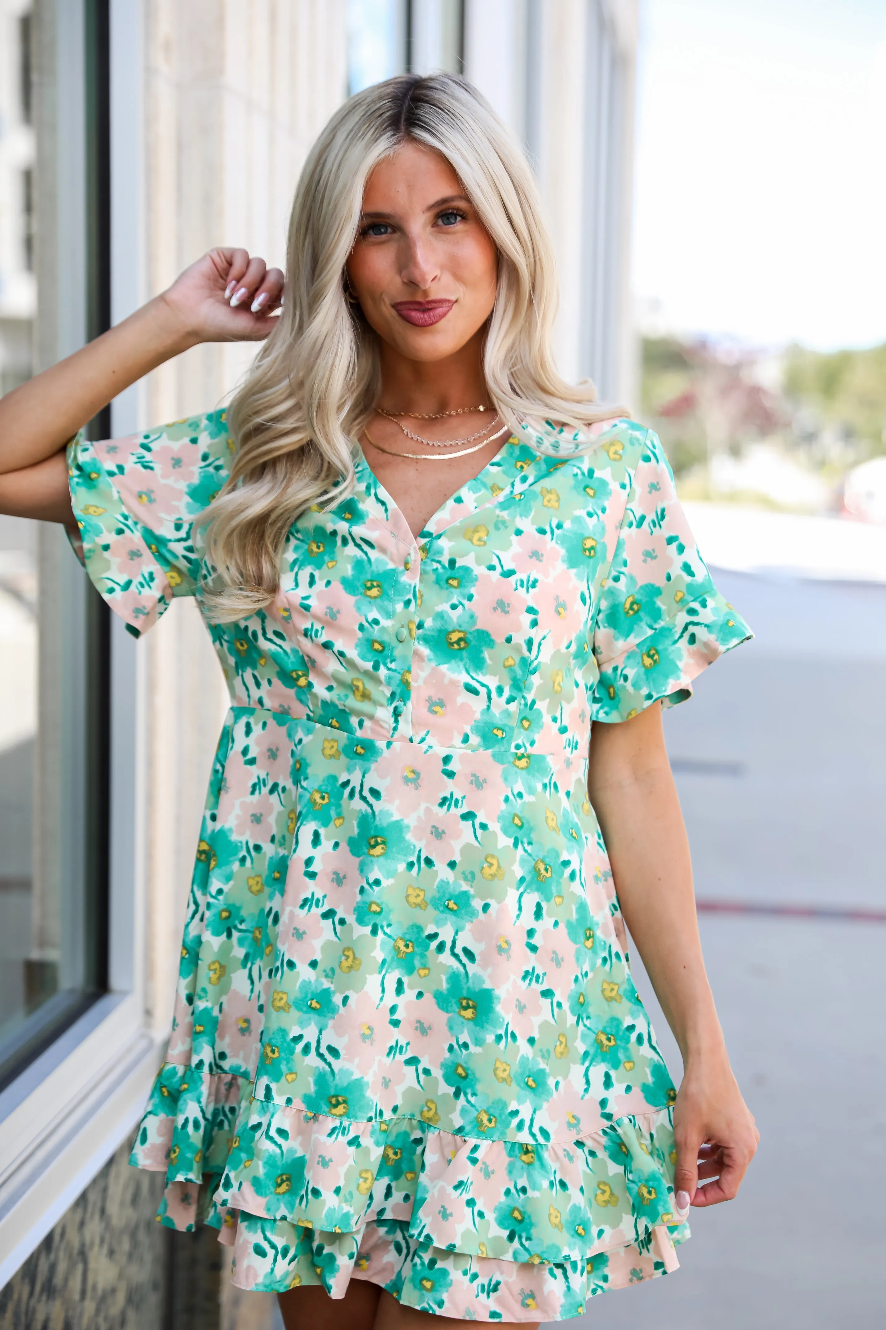 FINAL SALE - Something Special Floral Mini Dress