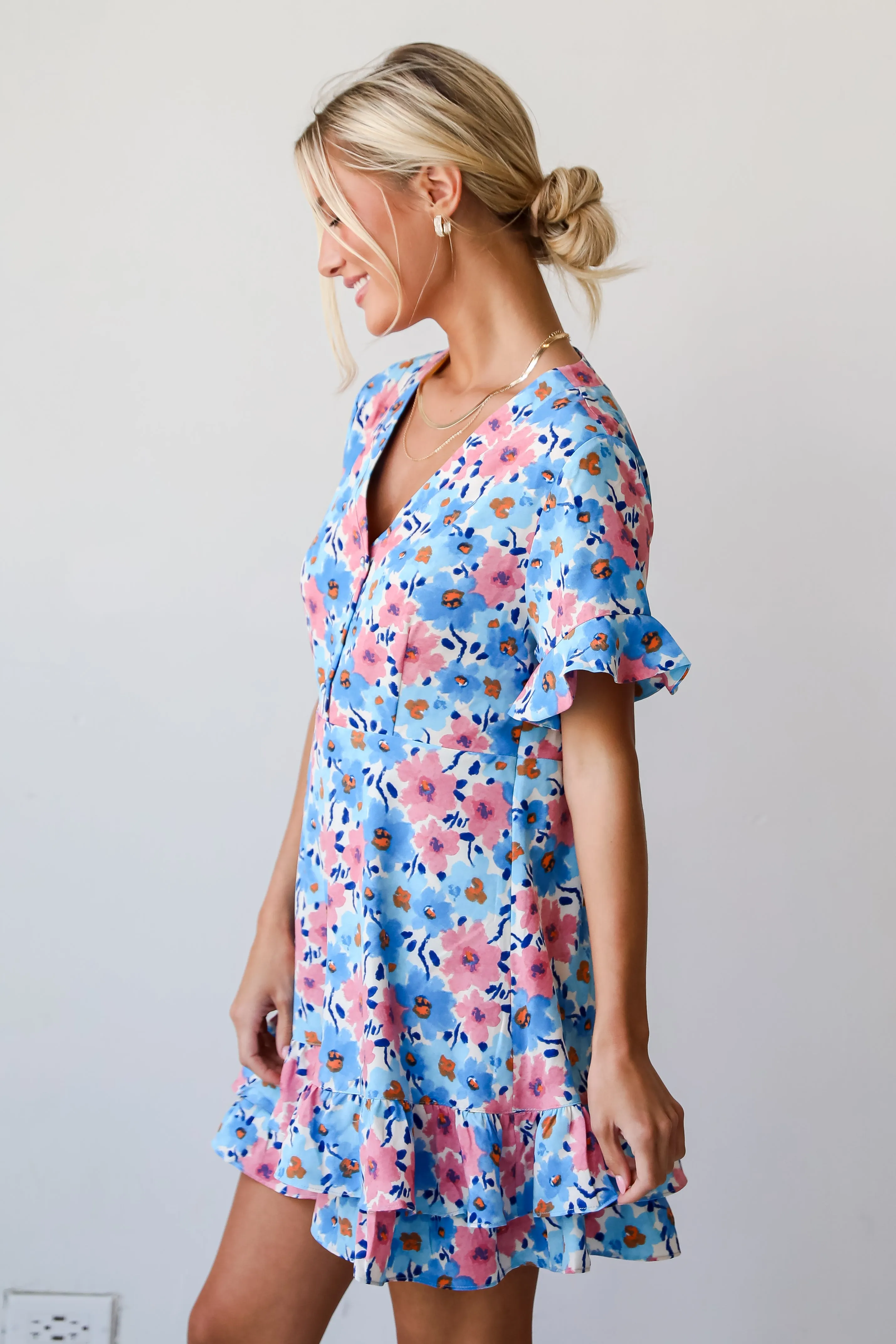 FINAL SALE - Something Special Floral Mini Dress