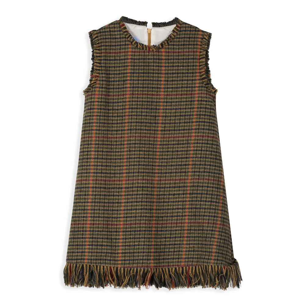 Fringe Jumper -- Crestwood Check