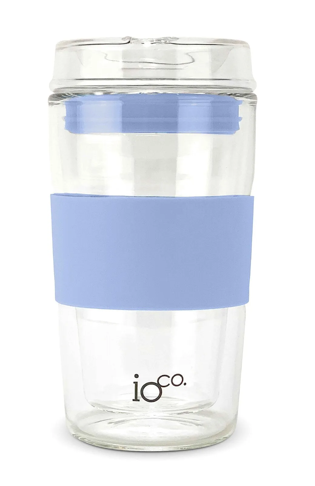 GLASS TRAVEL MUG 12OZ LAVENDER