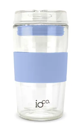 GLASS TRAVEL MUG 12OZ LAVENDER