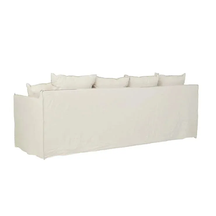 GlobeWest | Vittoria Slip Cover 4 Seater Sofa