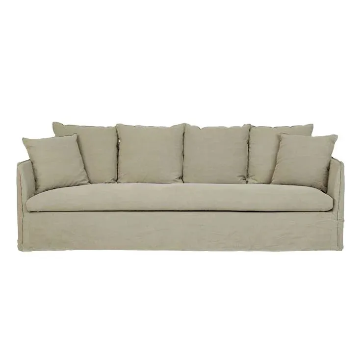 GlobeWest | Vittoria Slip Cover 4 Seater Sofa