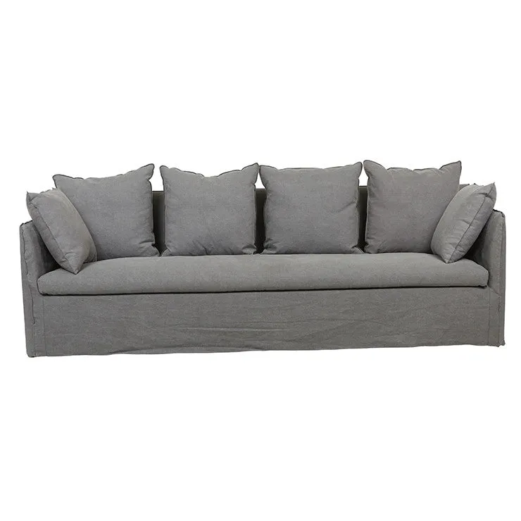 GlobeWest | Vittoria Slip Cover 4 Seater Sofa