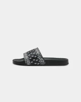 Goat Crew Bandana Slide Black/White