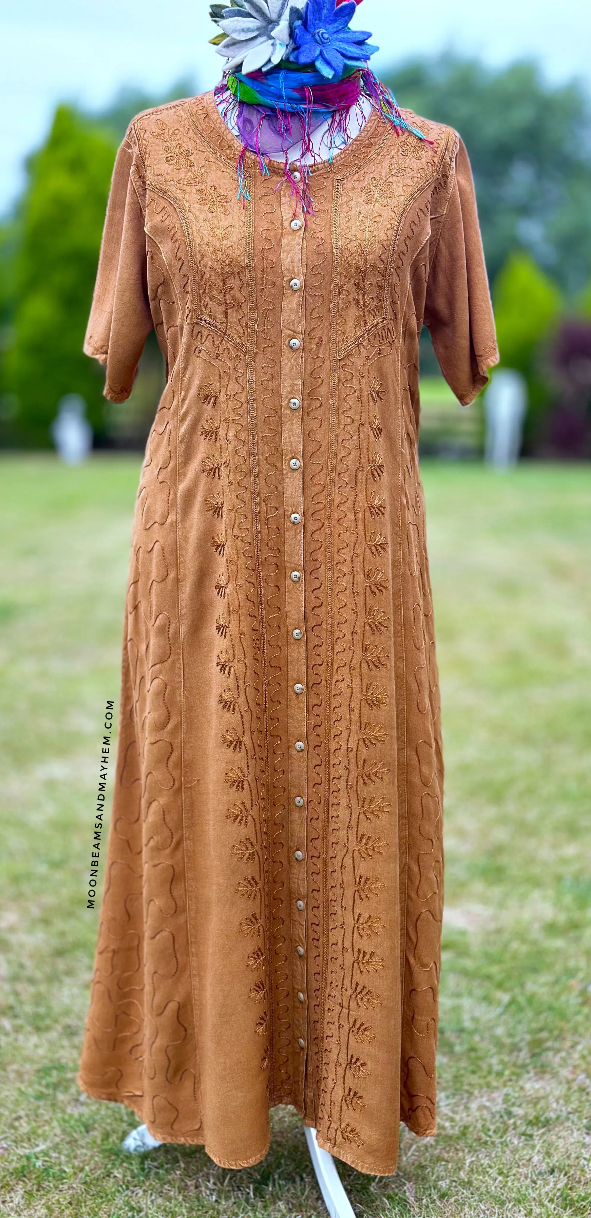 GOLDEN GLOW JULIETTE DRESS