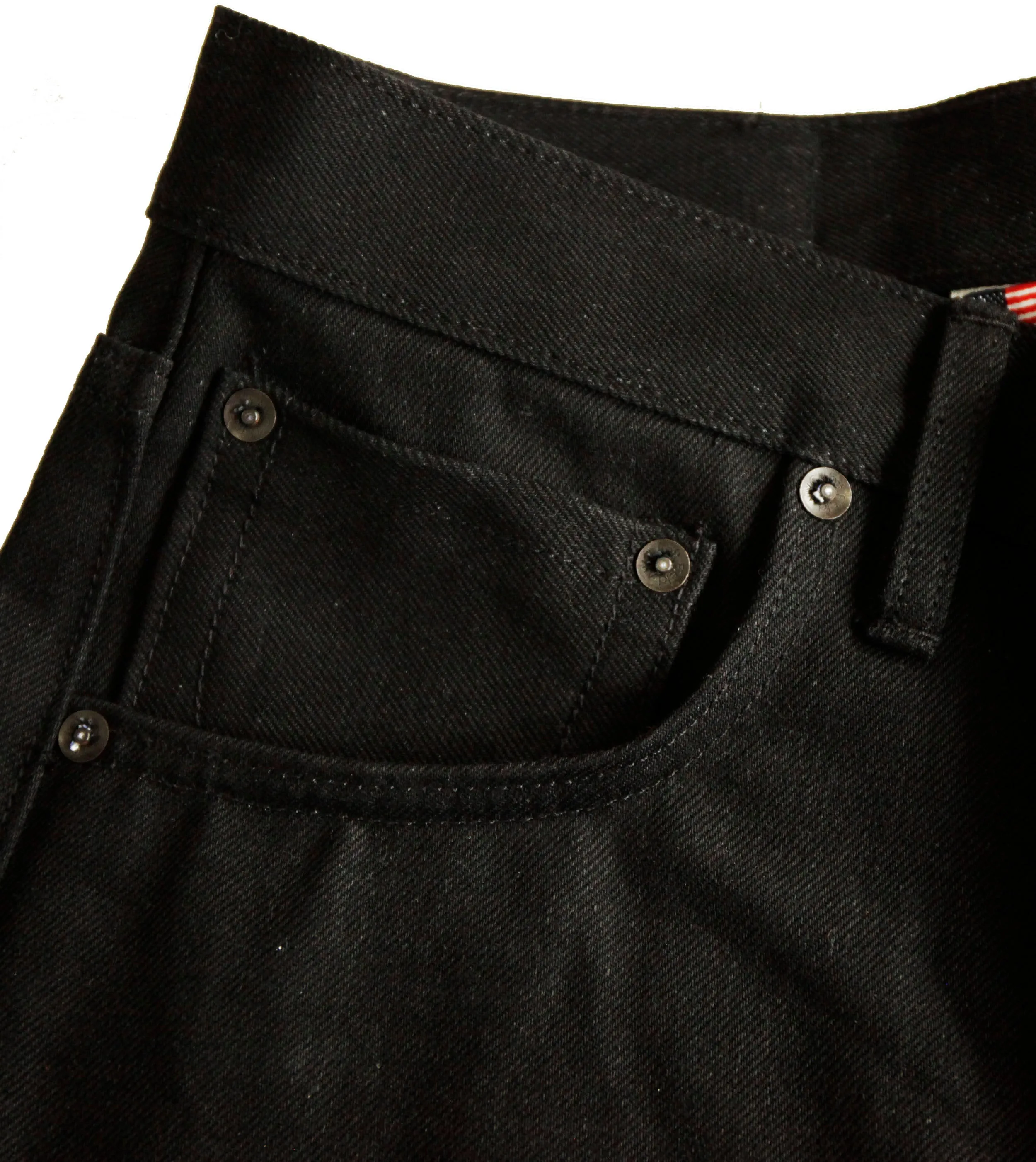 Greaser Black Maria Vidalia Mills 14 oz Selvedge Sulphur Denim