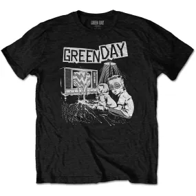 Green Day T-Shirt - TV Wasteland Unisex Tee