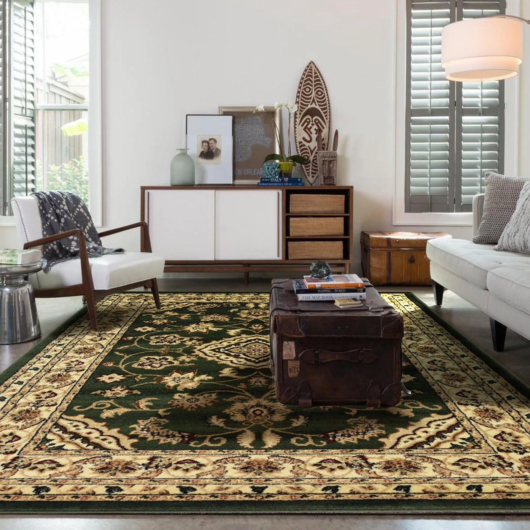 Green Sherborne Rug - Indiana