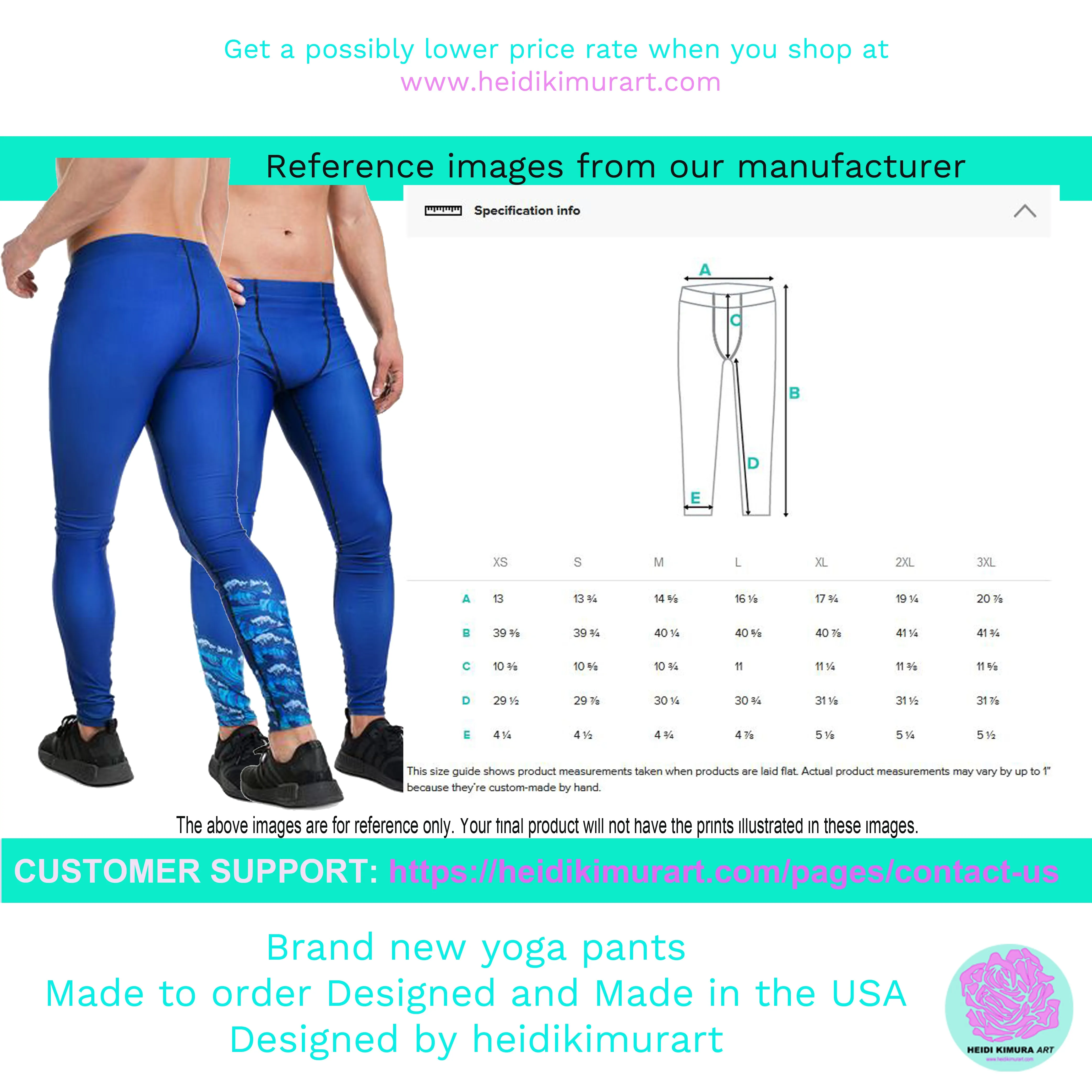 Green Solid Color Men's Leggings, Simplistic Pastel Run Tights Meggings For Men - Made in USA/EU