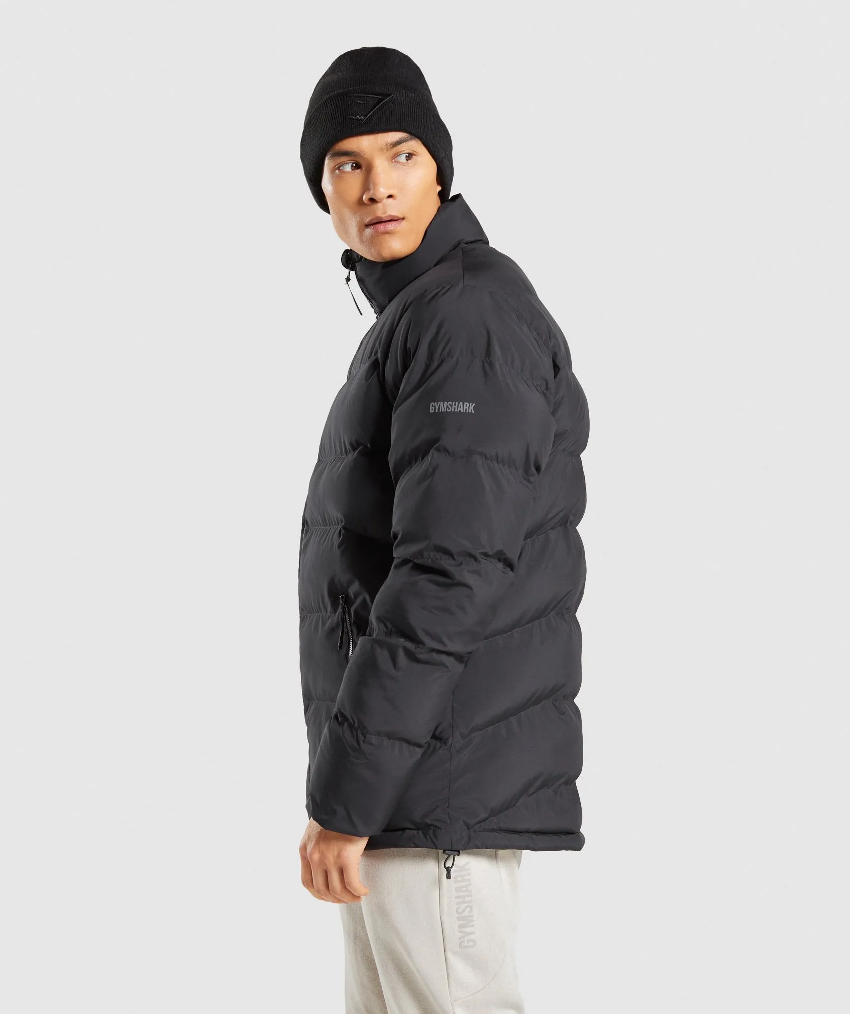 Gymshark Restore Puffer Jacket - Black