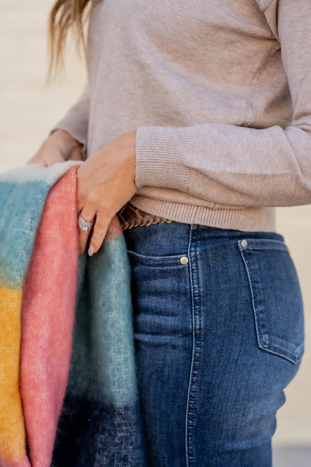 Heathered Sweater Tee