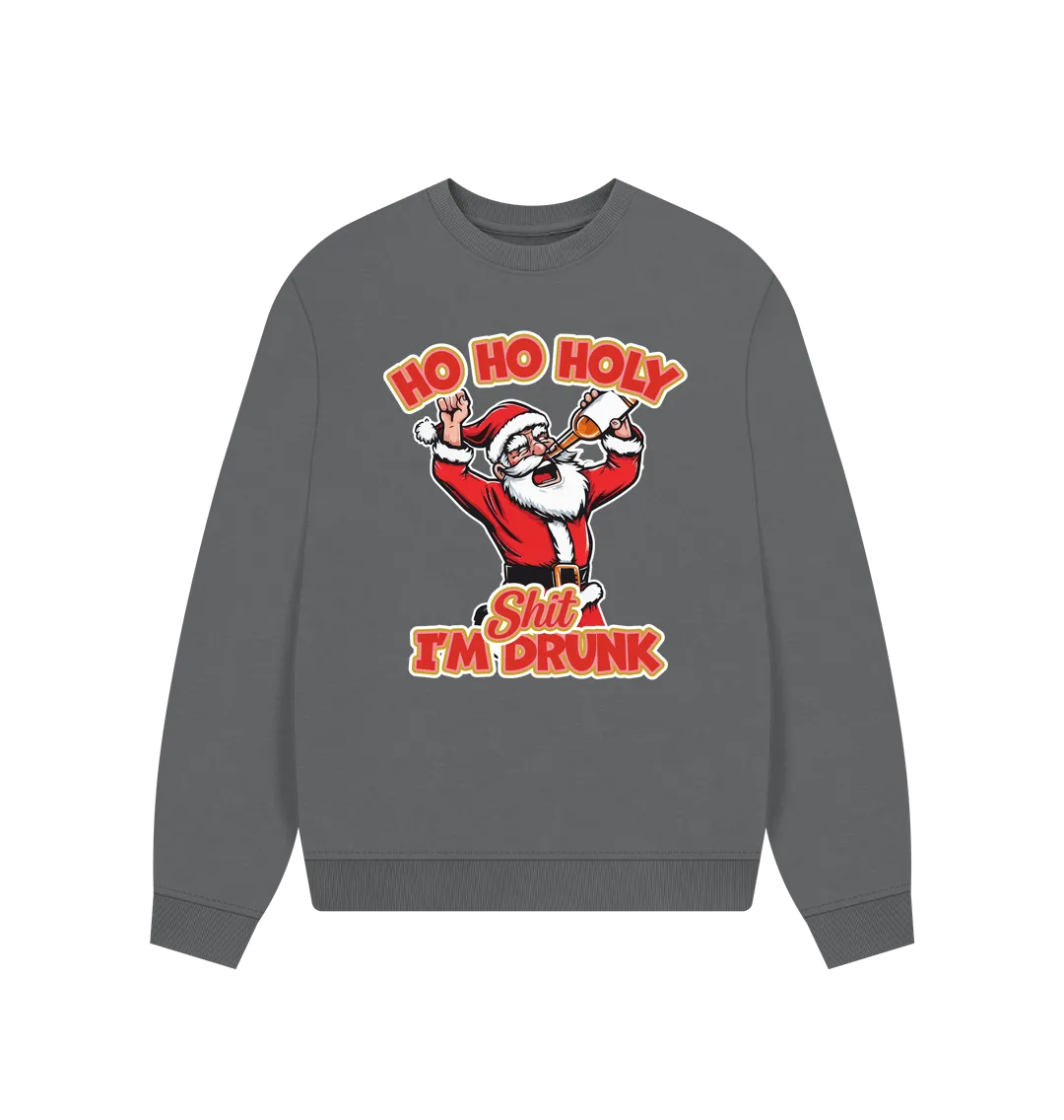 Ho Ho Holy Women's Oversized Christmas Jumper