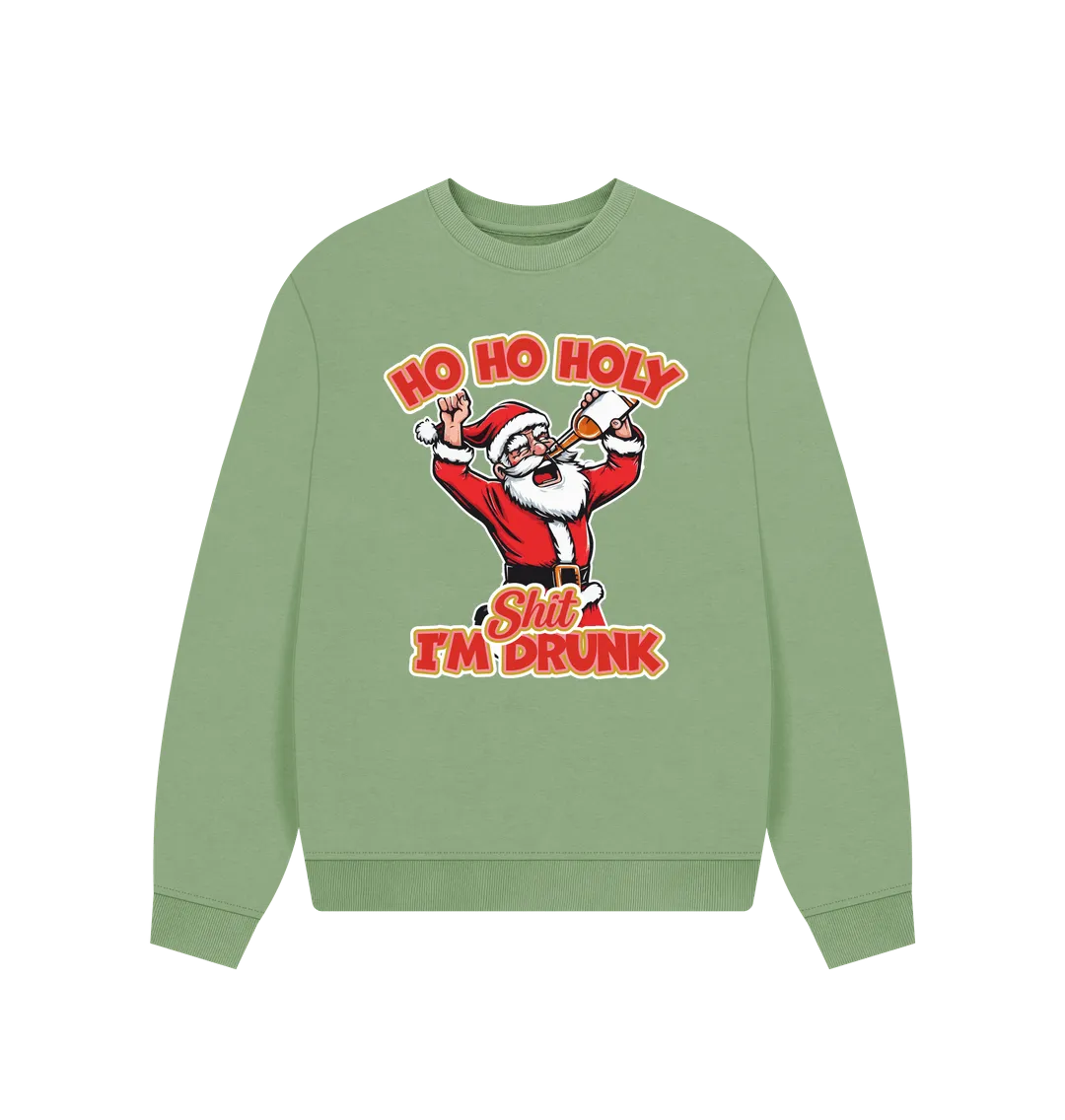 Ho Ho Holy Women's Oversized Christmas Jumper