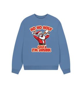 Ho Ho Holy Women's Oversized Christmas Jumper