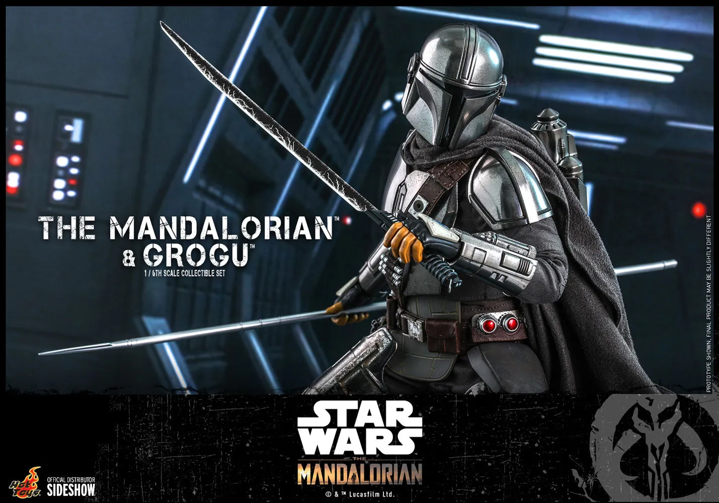 Hot Toys - Star Wars The Mandalorian - The Mandalorian and Grogu