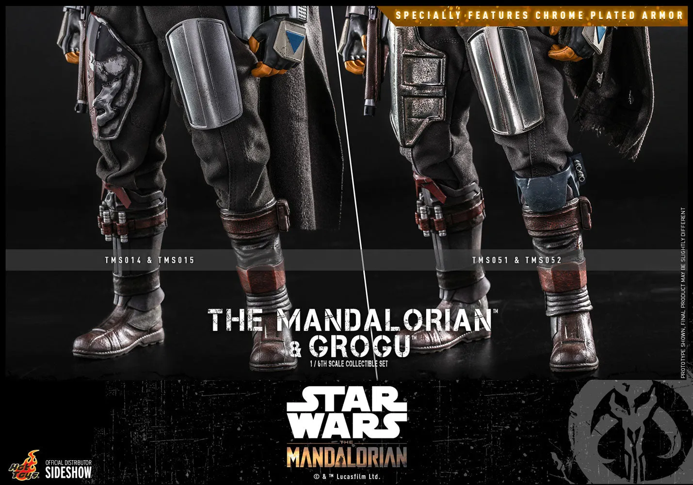 Hot Toys - Star Wars The Mandalorian - The Mandalorian and Grogu