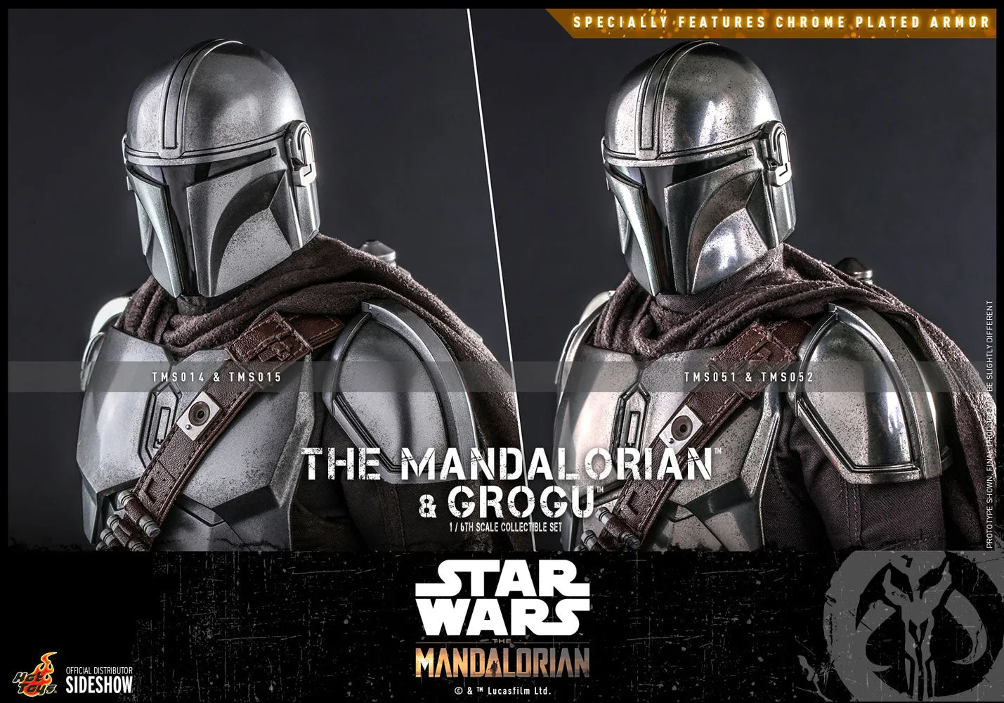 Hot Toys - Star Wars The Mandalorian - The Mandalorian and Grogu