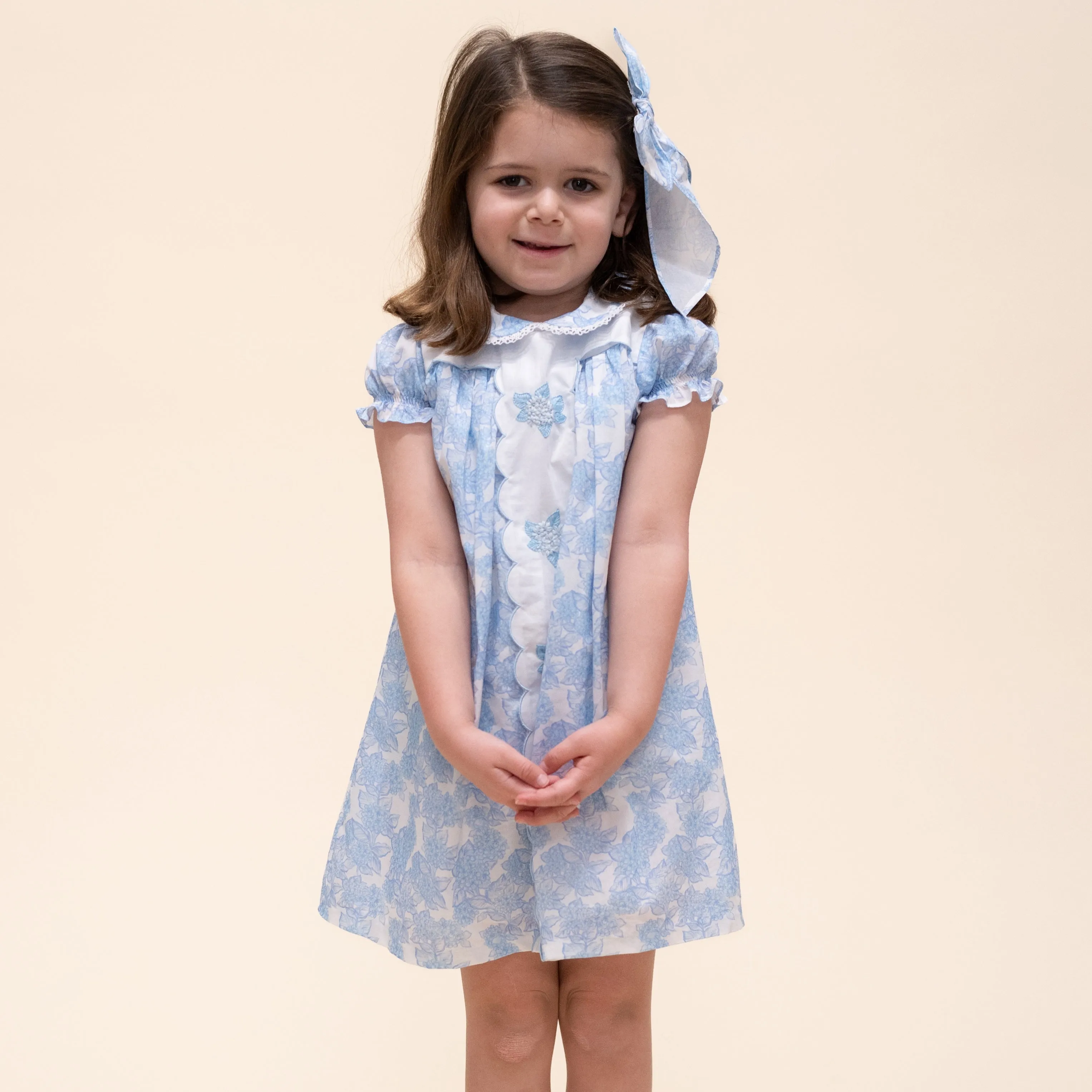 Hydrangea Girl Dress