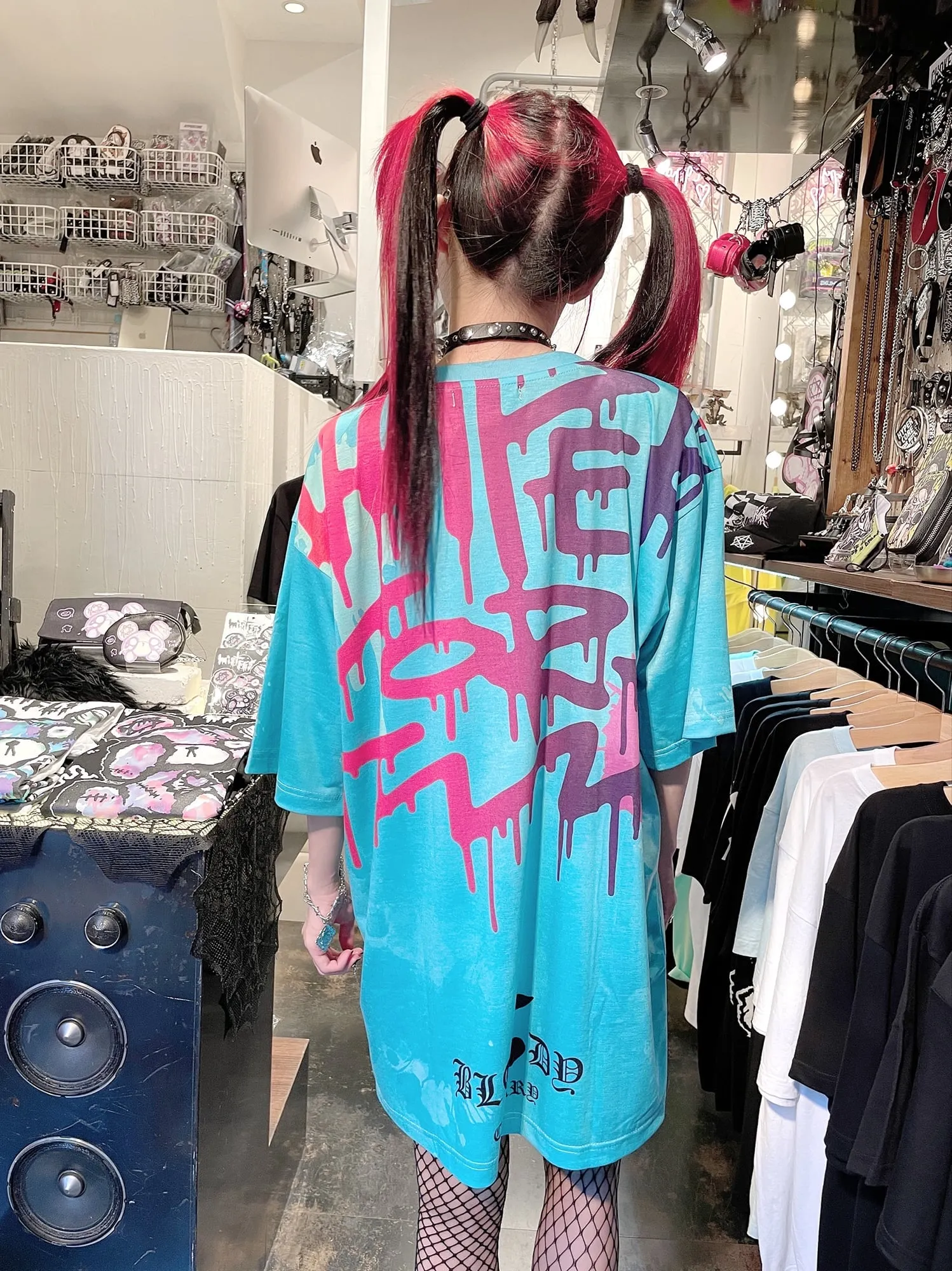 Hypercore "bloody cherry" t-shirt as seen on Billie Eilish