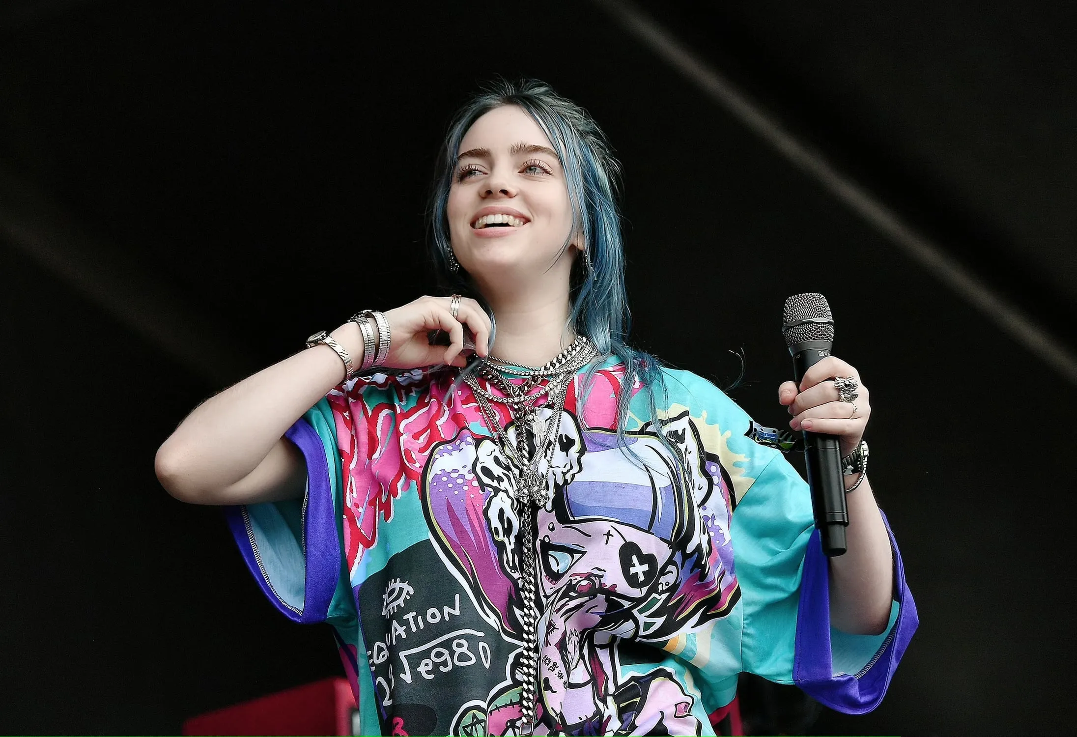 Hypercore "bloody cherry" t-shirt as seen on Billie Eilish