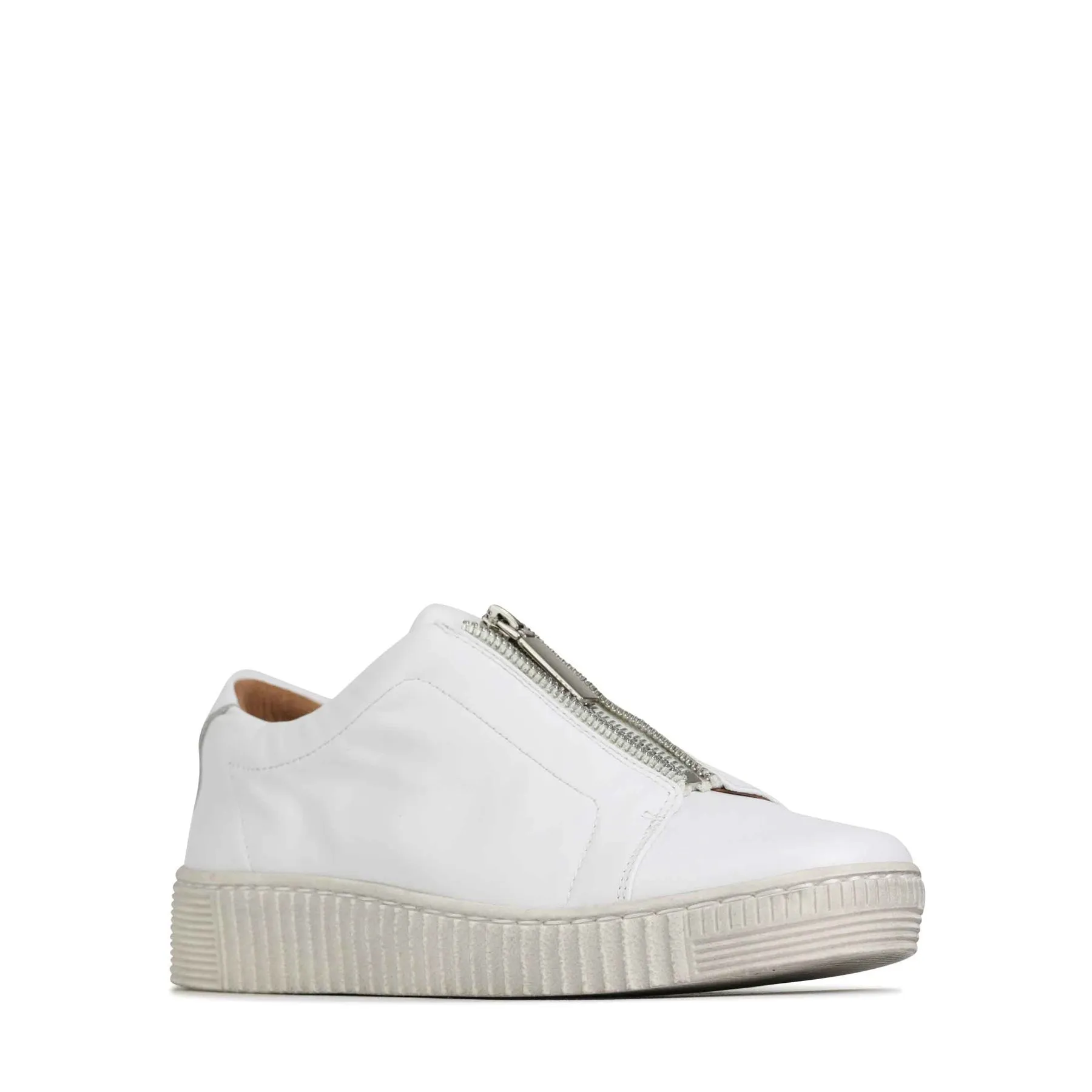 JOYA CHUNKY ZIPPER SNEAKERS LEATHER