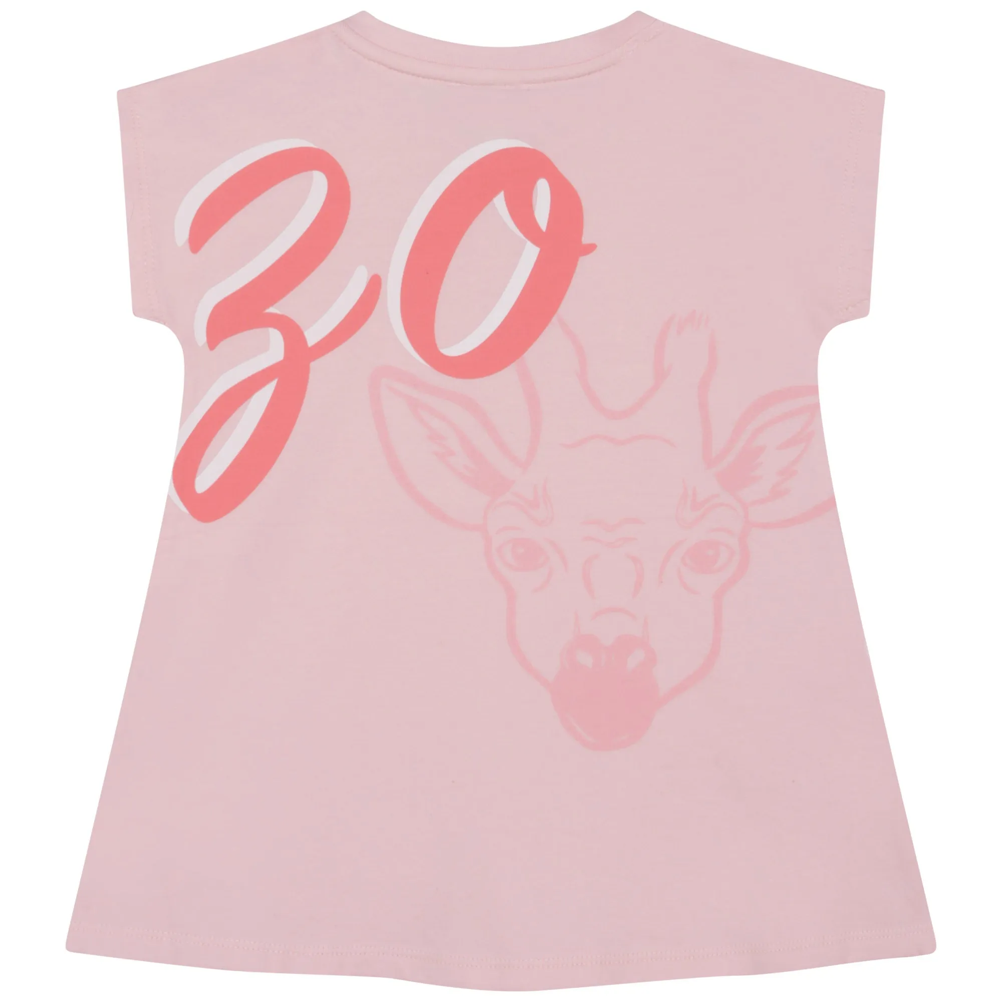 Kenzo Baby Girls Pink T-Shirt Dress