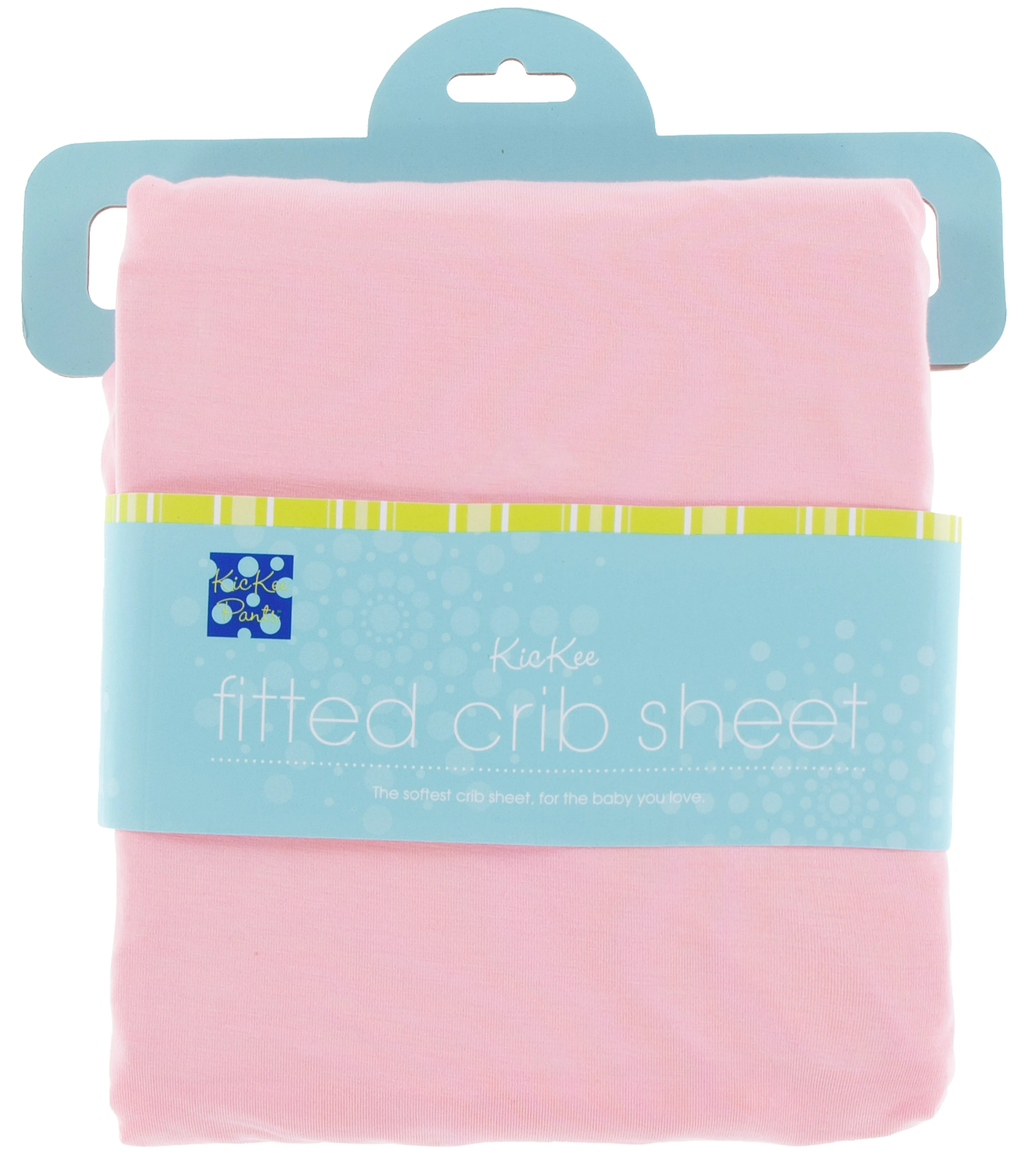 KicKee Pants Solid Lotus Fitted Crib Sheet