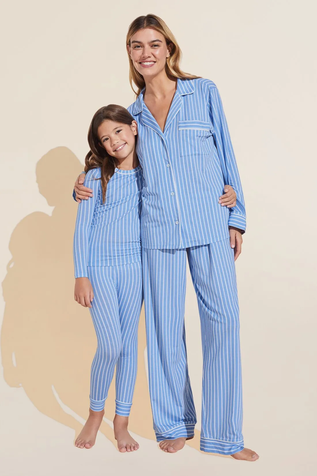 Kids Printed TENCEL™ Modal Unisex Long PJ Set