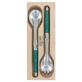 Laguiole Andre Verdier Debutant Forest Salad Servers