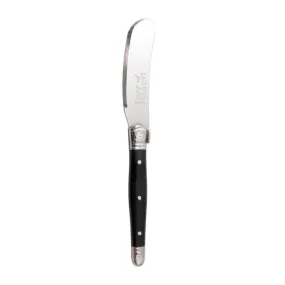 Laguiole Jean Dubost Deluxe Butter Knife Black