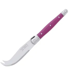 Laguiole Jean Dubost Deluxe Mini Cheese Knife Fuschia