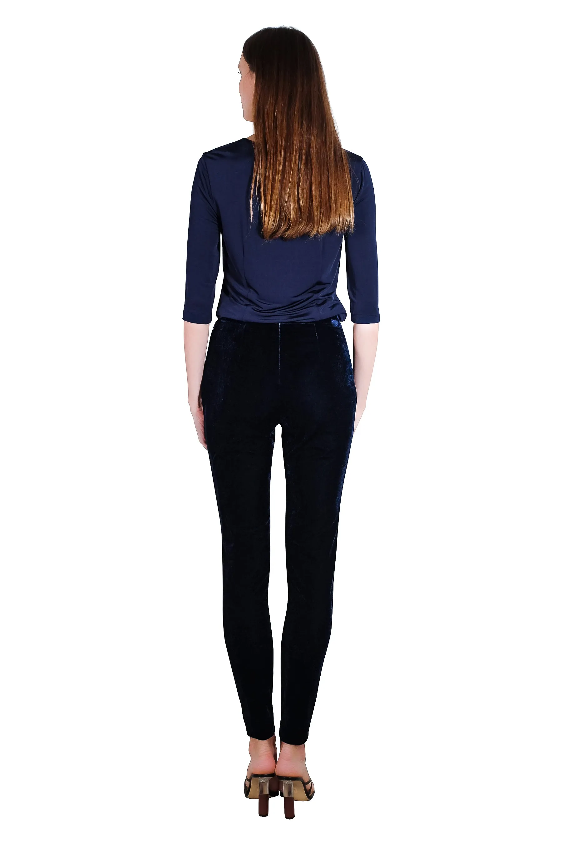 Laurette Cowl Neck Jersey Top