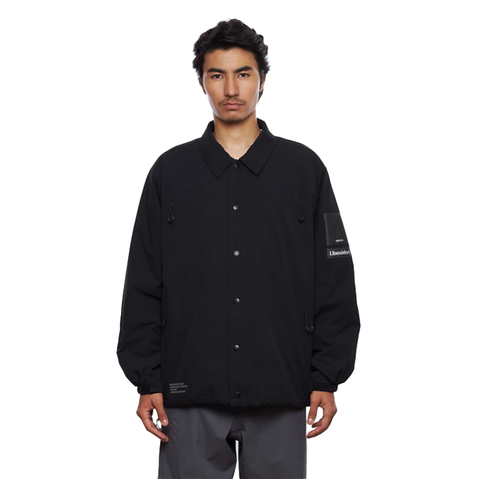 Liberaiders Puffer Coach Jacket Black