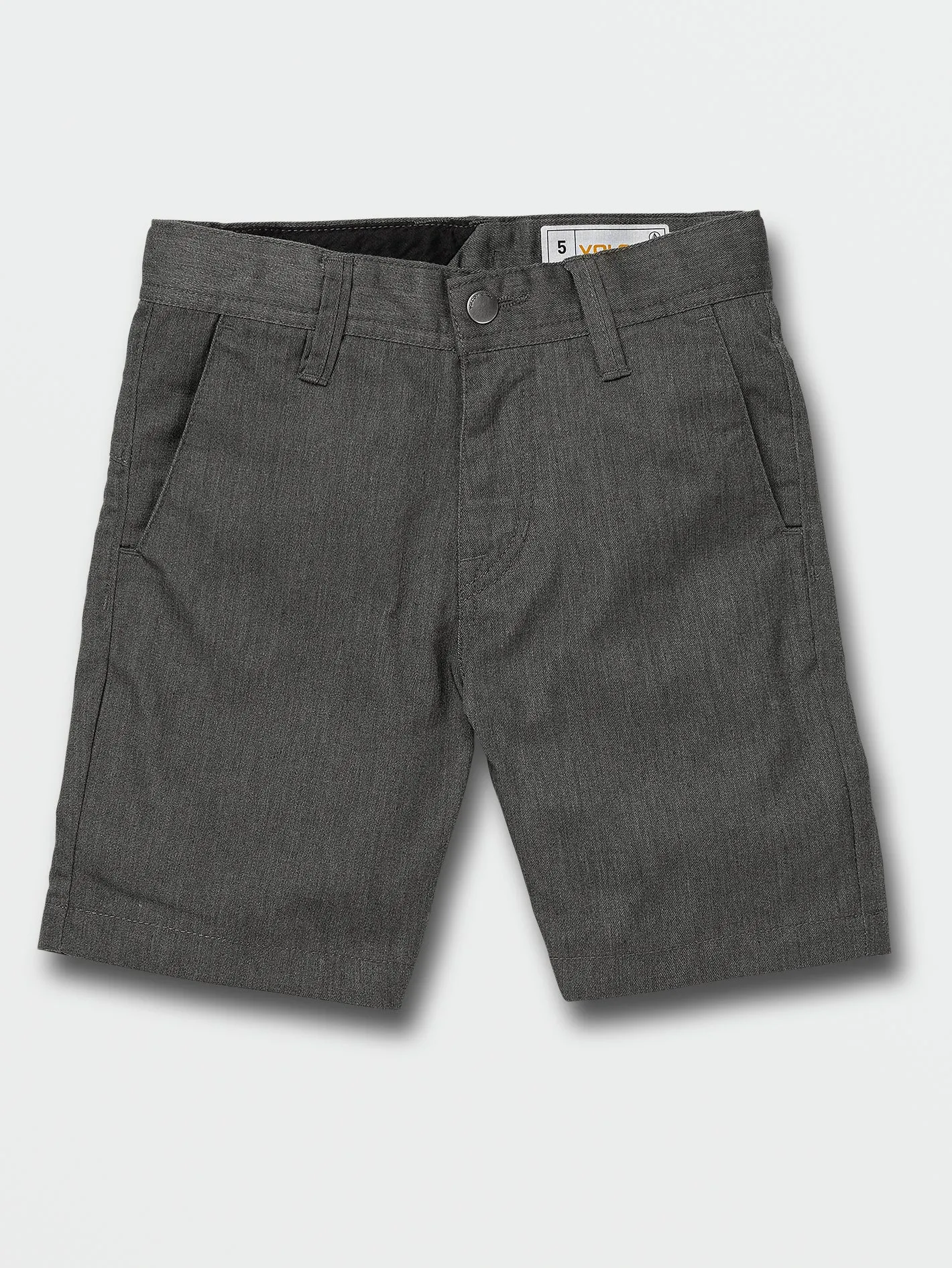 Little Boys Frickin Chino Shorts - Charcoal Heather