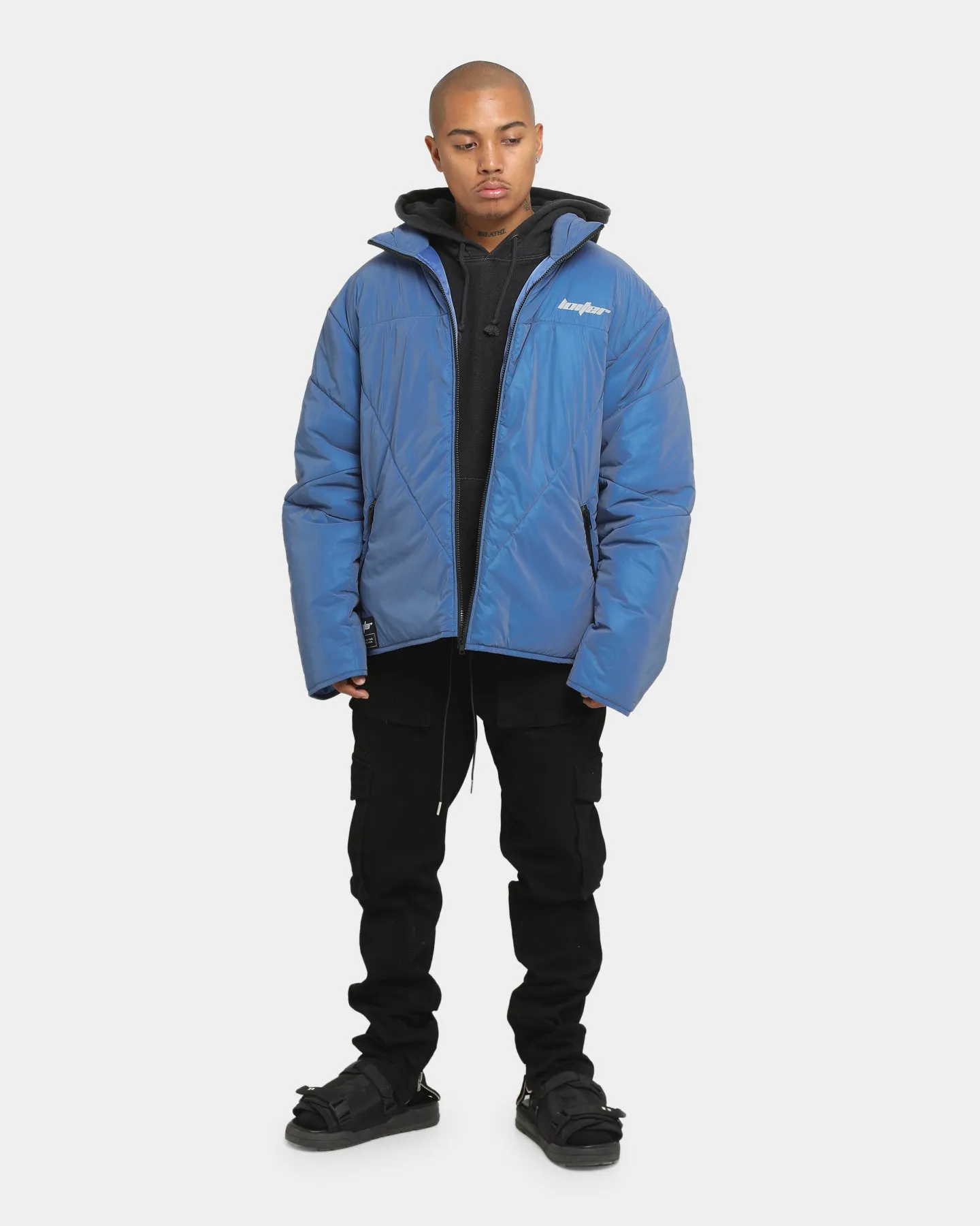 Loiter Reflective Spectrum Puffer Jacket V2 Navy