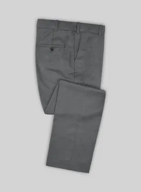 Marco Stretch Steel Gray Wool Pants