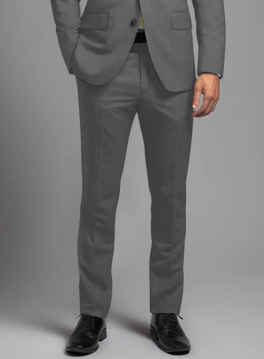 Marco Stretch Steel Gray Wool Pants