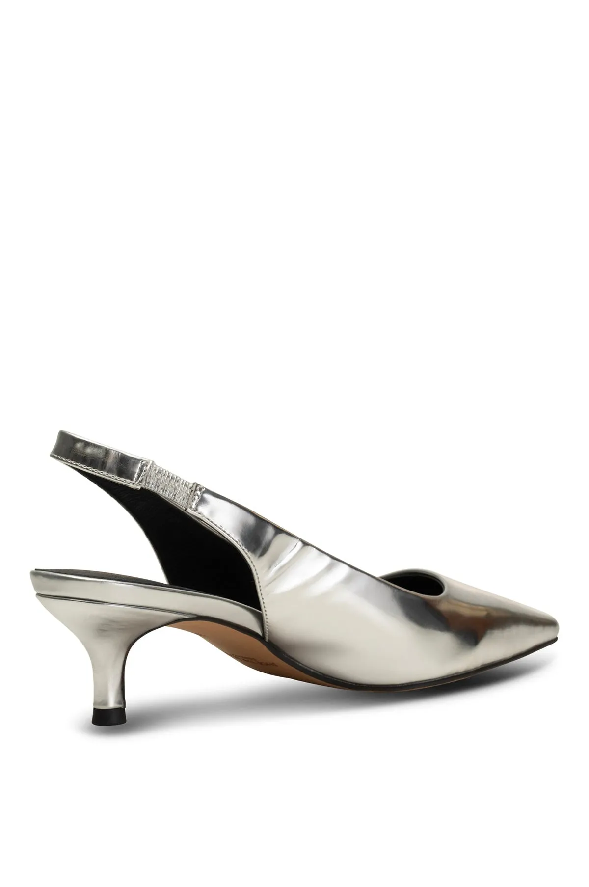 Maxine Slingback Silver Metallic