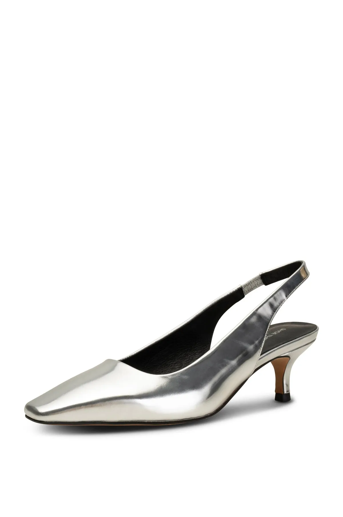 Maxine Slingback Silver Metallic