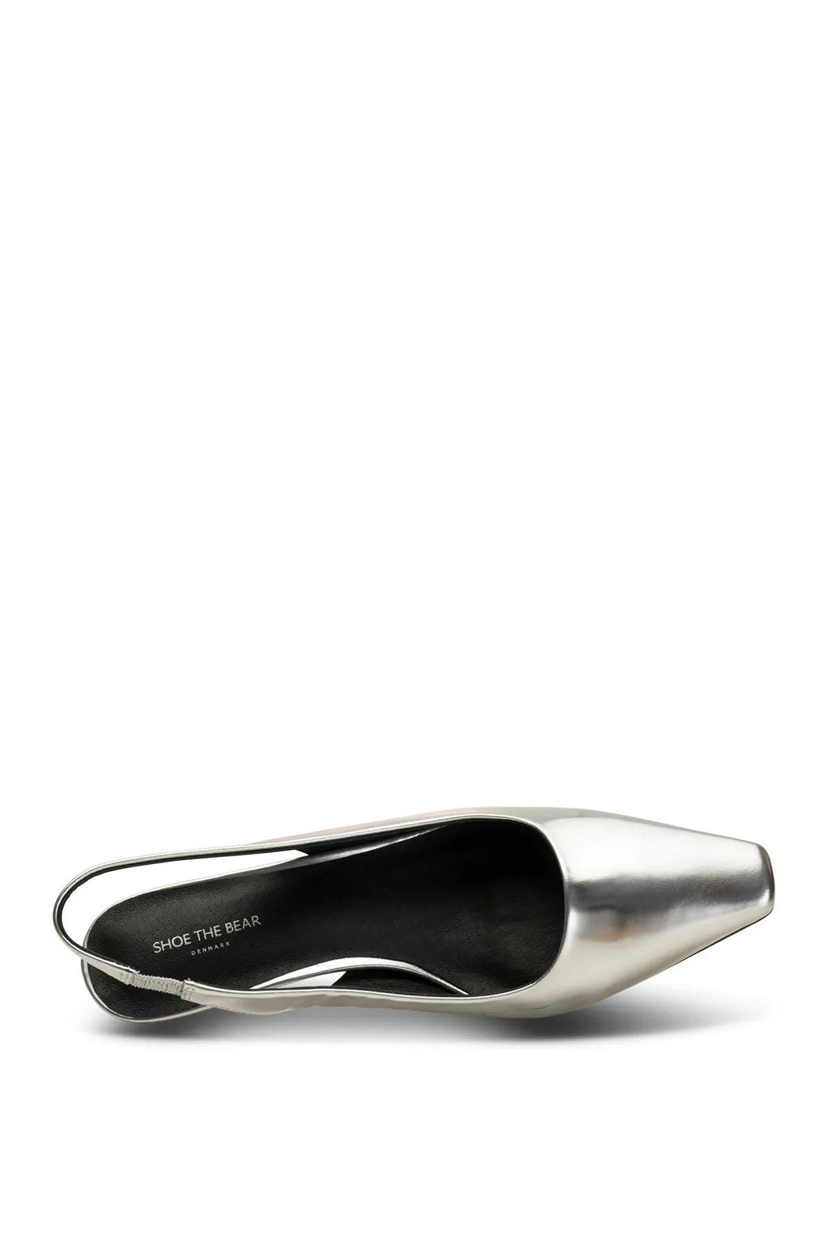 Maxine Slingback Silver Metallic