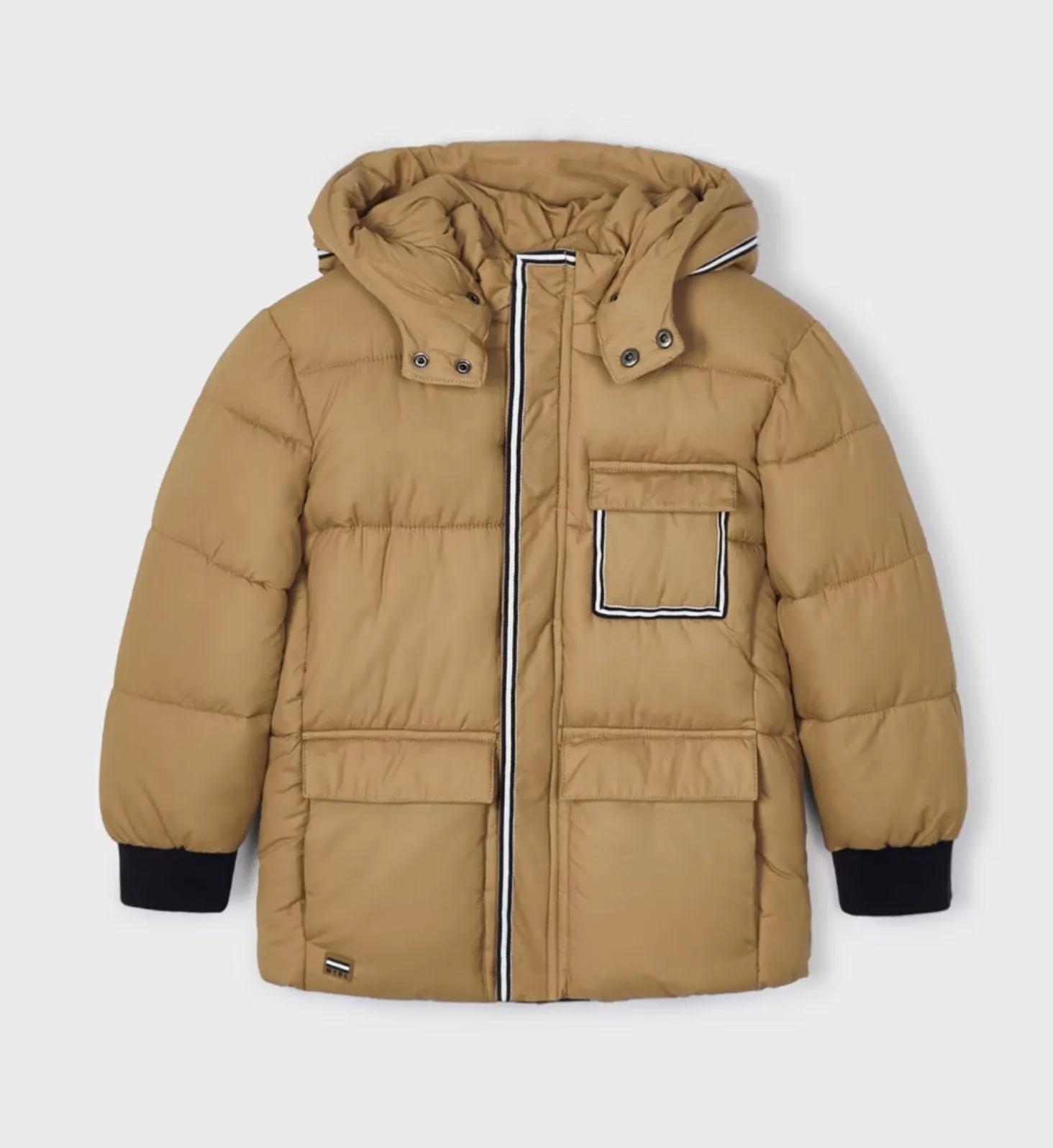 Mayoral Boys Eco Friends Chestnut Puffer Jacket