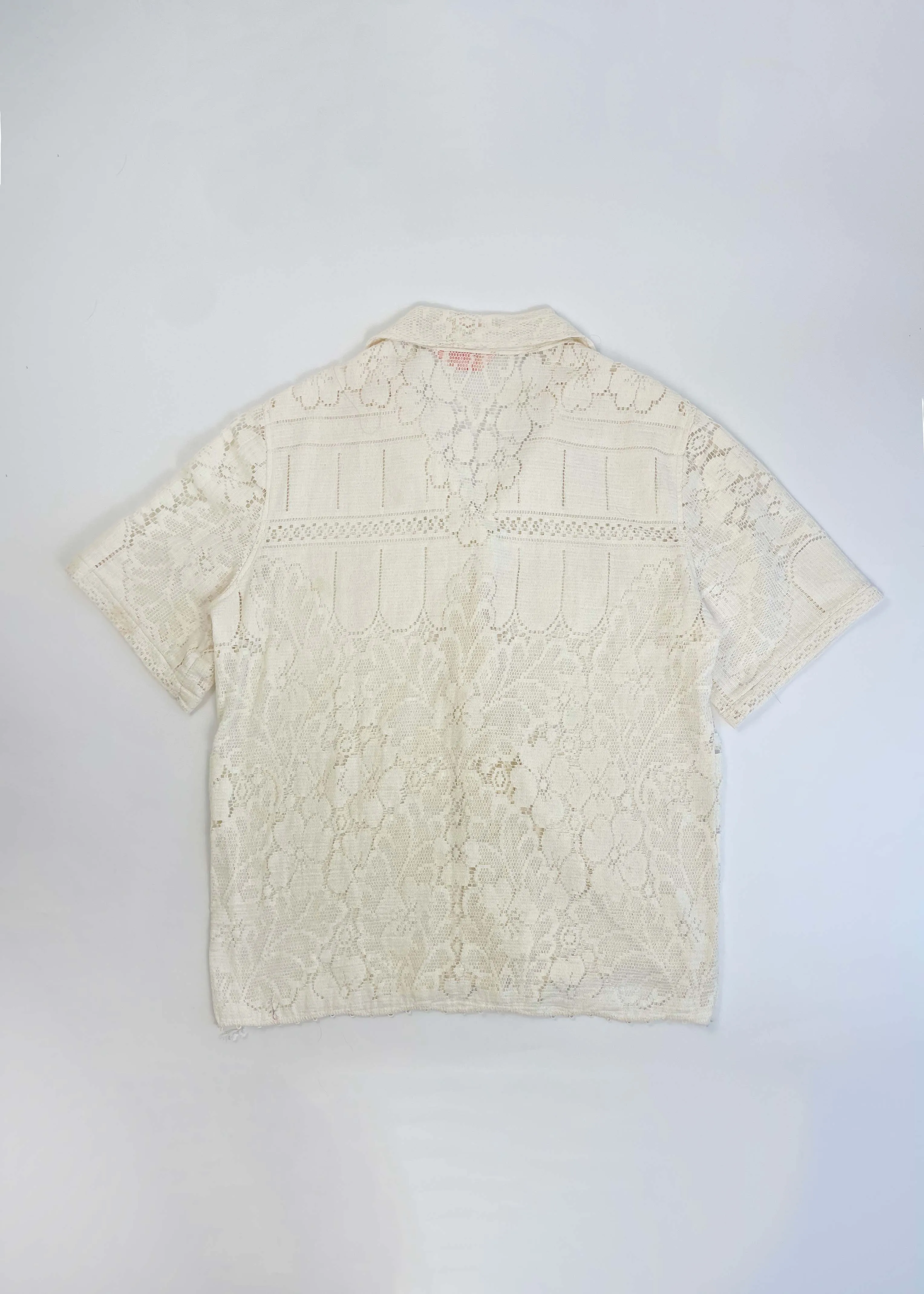 Mens Embroidred Camp Button Down