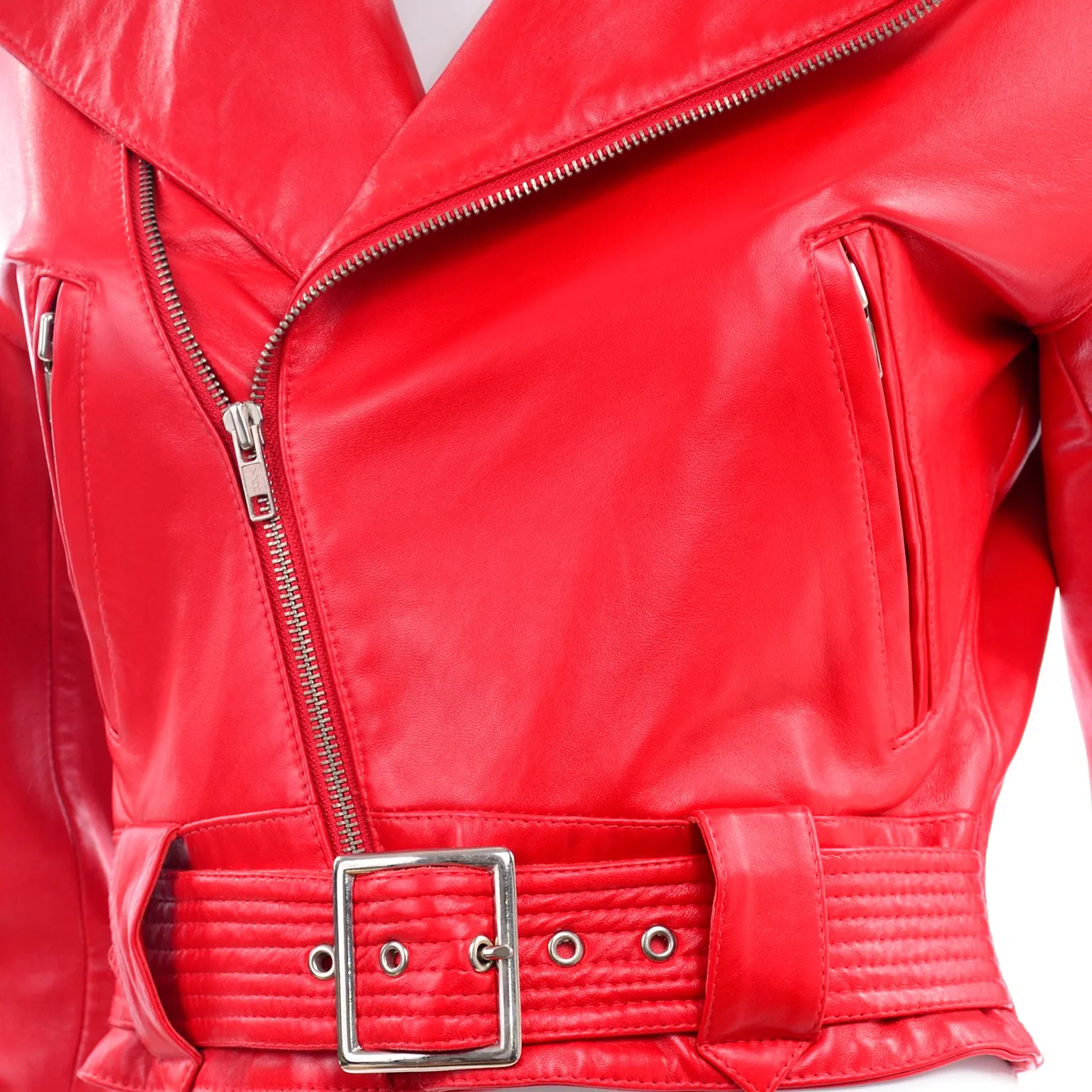 Michael Hoban Vintage Red Leather Jacket From North Beach Leather