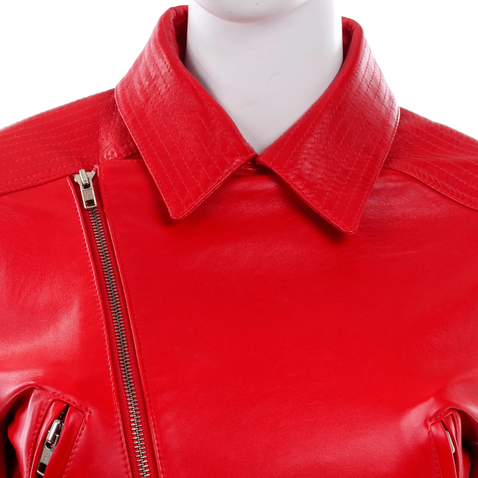 Michael Hoban Vintage Red Leather Jacket From North Beach Leather