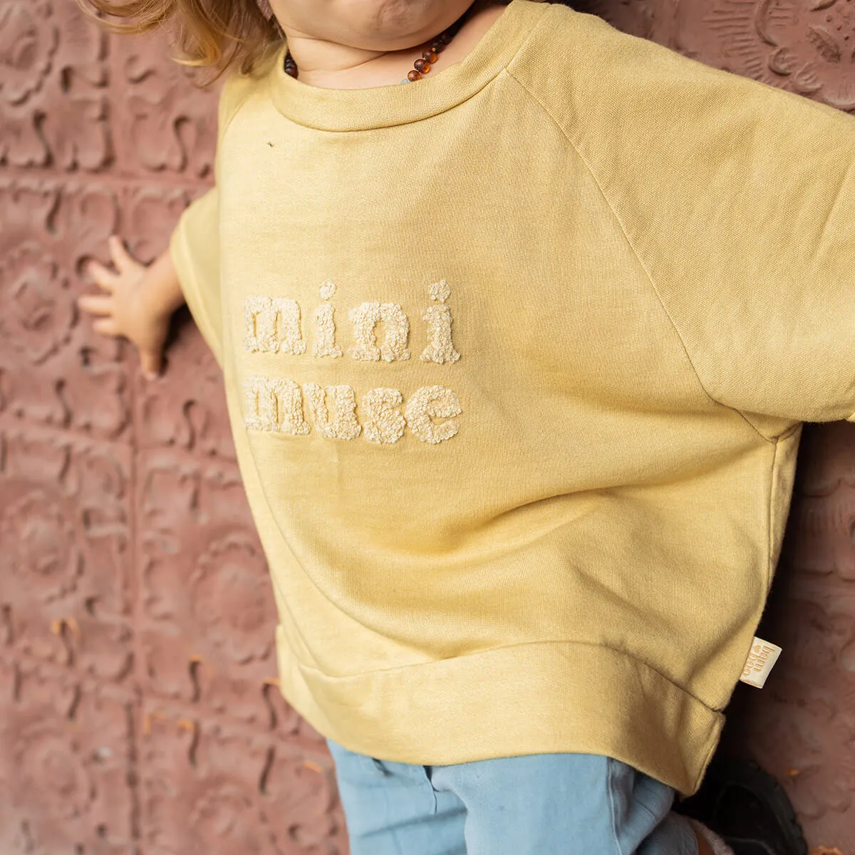 Mini Muse Slouch - Mango plant dyed