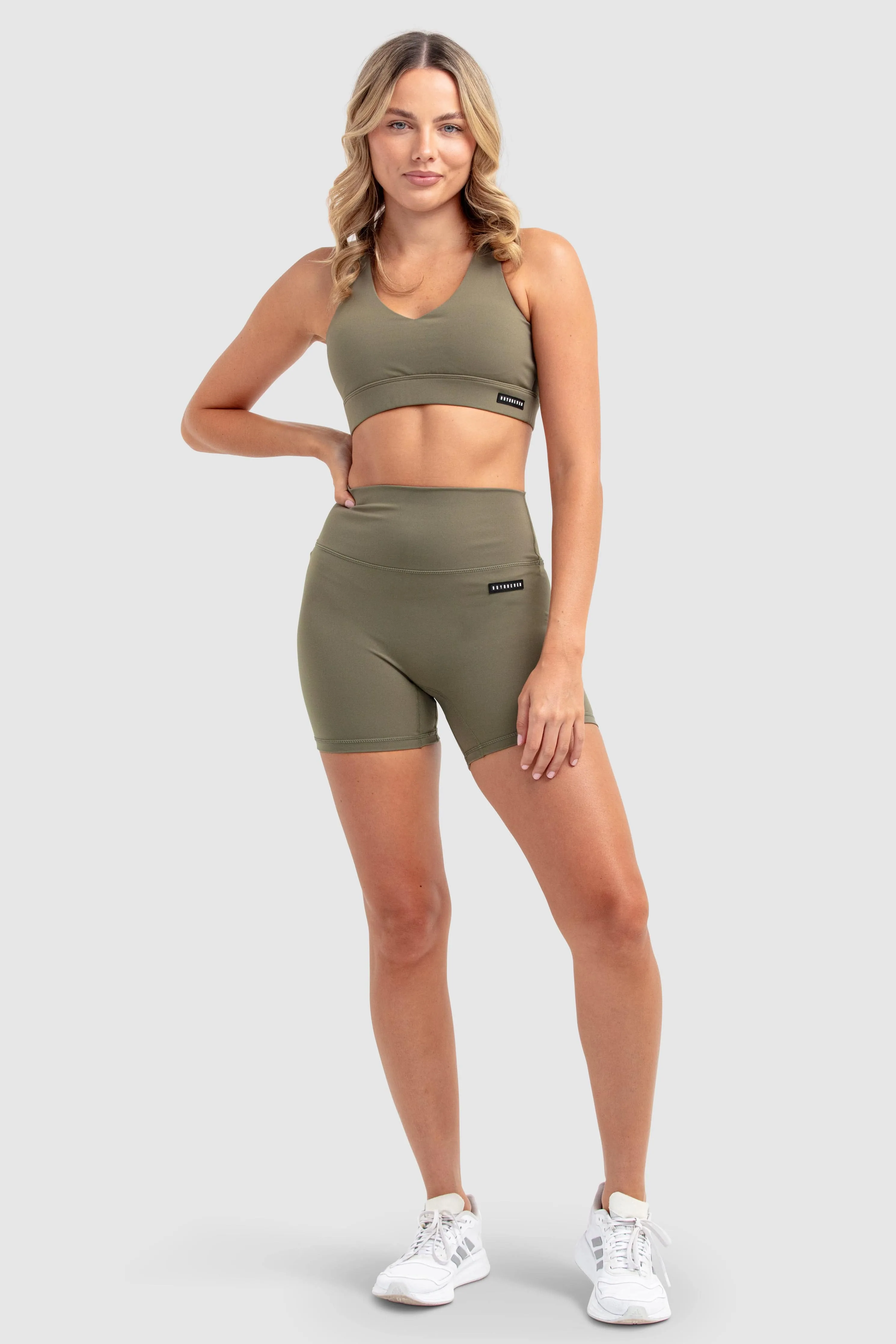 MotionSoft Crop - Deep Khaki