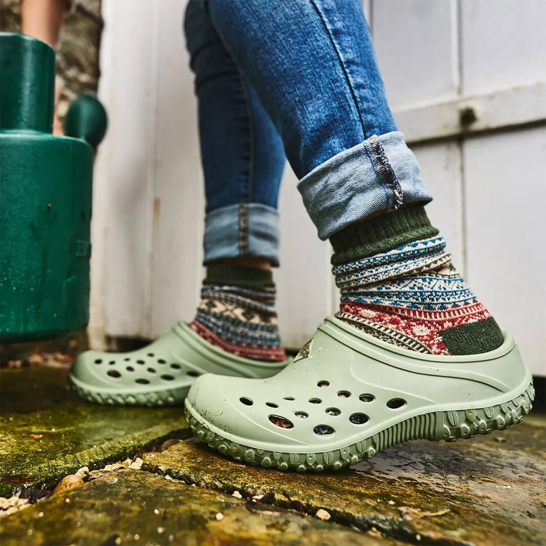 Muckster Ladies Lite Clog - Resida Green by Muckboot