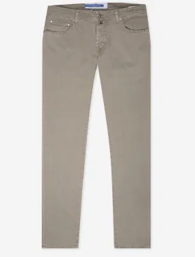 Nick 5 Pocket Chino Taupe