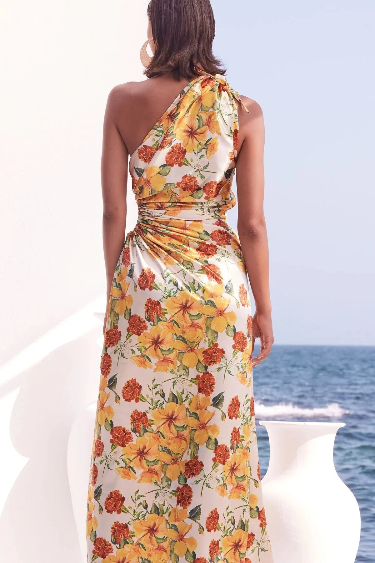 Nour Yarden Floral Maxi Dress